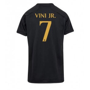 Real Madrid Vinicius Junior #7 Tredjedrakt Kvinner 2023-24 Kortermet